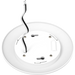 RAB 4 Inch 9W DISK17 CCT Selectable 2700K/3000K/3500K/4000K/5000K 90 CRI 120V Dimmable White (DISK17-4)