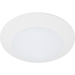 RAB 6 Inch 10W DISK17 CCT Selectable 2700K/3000K/3500K/4000K/5000K 90 CRI 120V Dimmable White (DISK17-6)