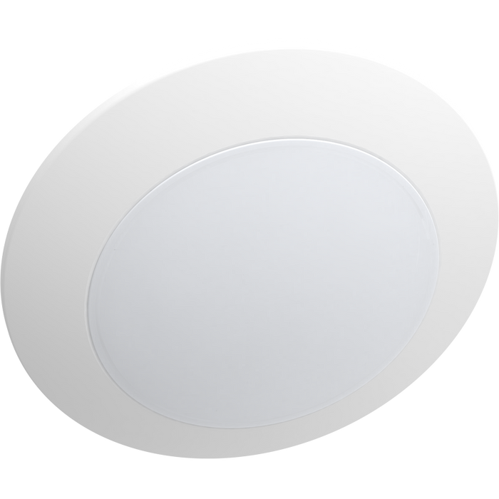 RAB 6 Inch 10W DISK17 CCT Selectable 2700K/3000K/3500K/4000K/5000K 90 CRI 120V Dimmable White (DISK17-6)
