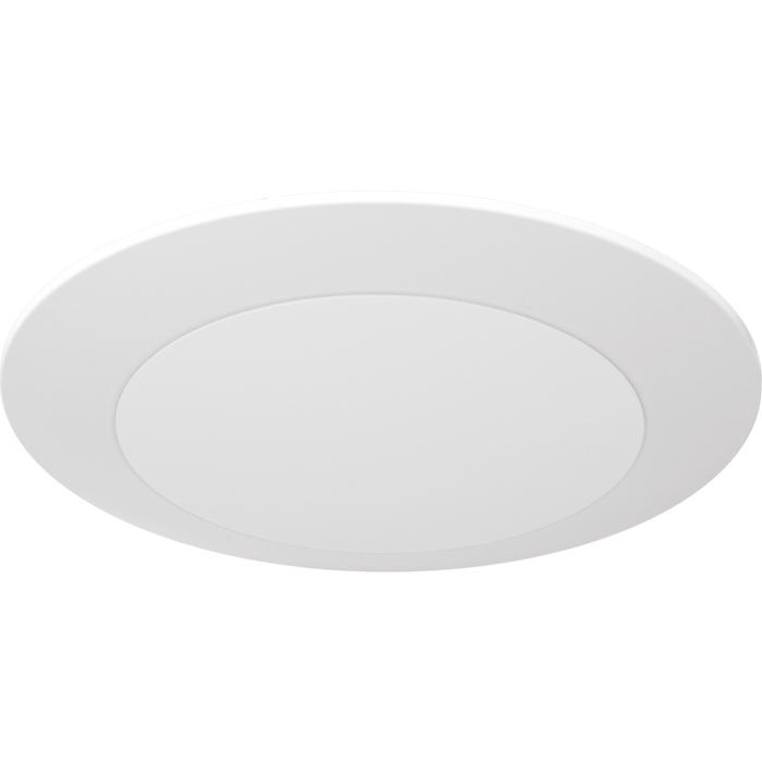 RAB 8 Inch 18W DISK34 CCT Selectable 2700K/3000K/3500K/4000K/5000K 90 CRI 120V Triac/ELV Dimming Round Matte White (DISK34-8)