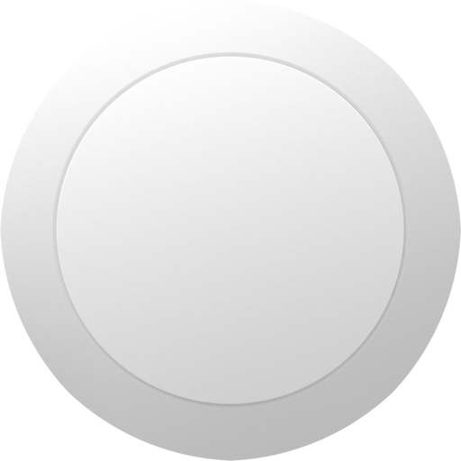 RAB 8 Inch 18W DISK34 CCT Selectable 2700K/3000K/3500K/4000K/5000K 90 CRI 120V Triac/ELV Dimming Round Matte White (DISK34-8)