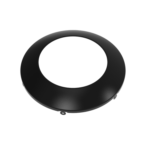 RAB Color Trim for DISK34 Surface Mount 4 Inch Black (DISK34-TRIM-4-BLK)