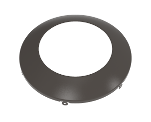 RAB Color Trim for DISK34 Surface Mount 4 Inch Bronze (DISK34-TRIM-4-BRZ)