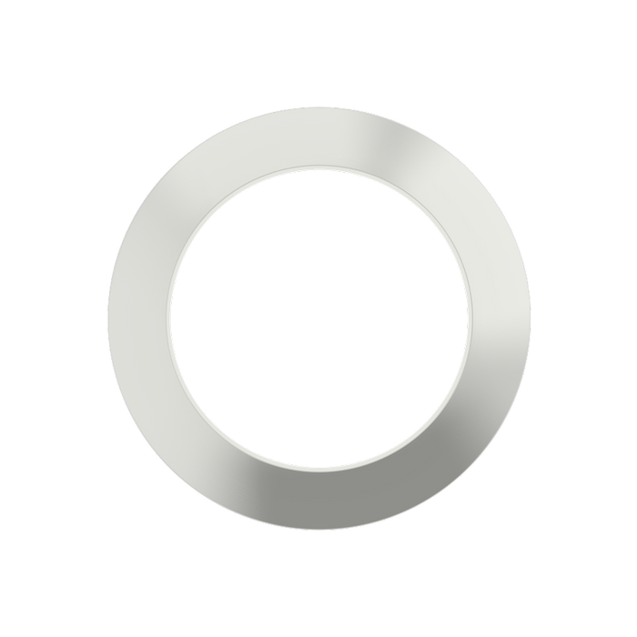 RAB Color Trim for DISK34 Surface Mount 4 Inch Brushed Nickel (DISK34-TRIM-4-BN)