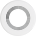 RAB Color Trim For CRLEDFA 10 Inch Haze Haze/White Smooth (DLTRIM/CRLEDFA10R-HW)