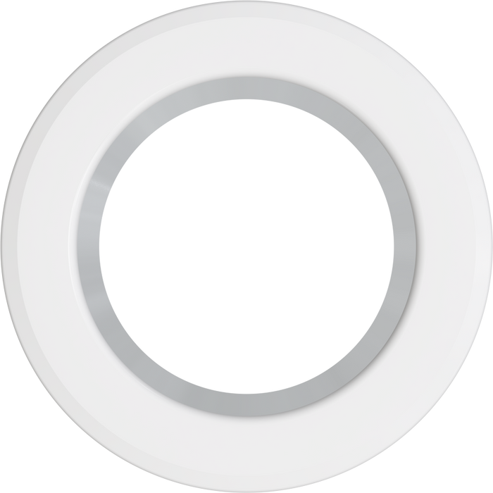 RAB Color Trim For CRLEDFA 4 Inch Haze Haze/White Smooth (DLTRIM/CRLEDFA4R-HW)