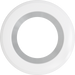 RAB Color Trim For CRLEDFA 6 Inch Haze Haze/White Smooth (DLTRIM/CRLEDFA6R-HW)