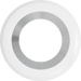 RAB Color Trim For CRLEDFA 8 Inch Haze Haze/White Smooth (DLTRIM/CRLEDFA8R-HW)