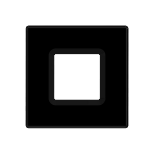 RAB Color Trim For Square Wafer 4 Inch Black Baffle (DLTRIM/WFRL4S-BB)