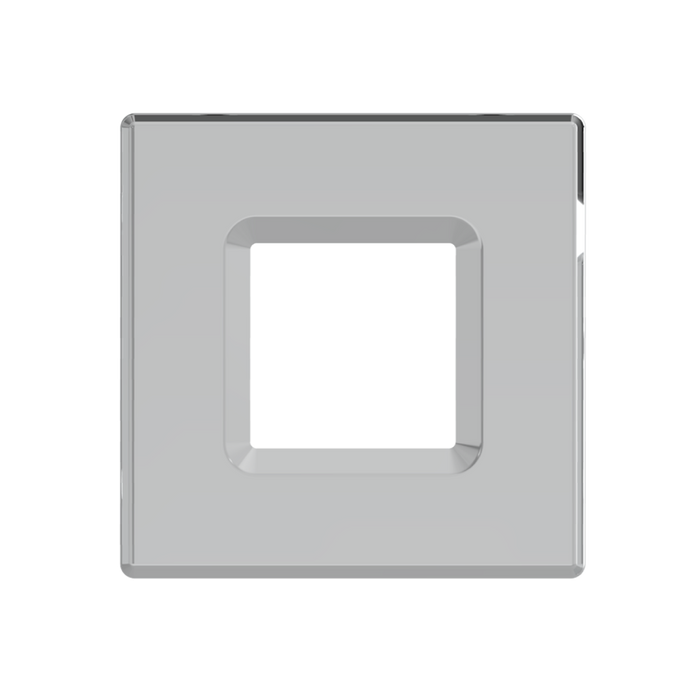 RAB Color Trim For Square Wafer 4 Inch Brushed Nickel Baffle (DLTRIM/WFRL4S-BNB)