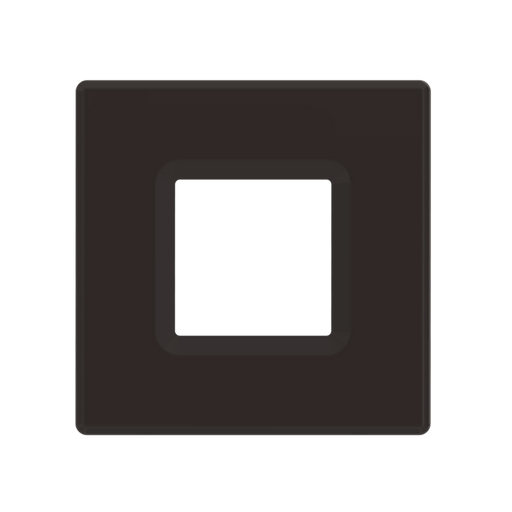 RAB Color Trim For Square Wafer 4 Inch Bronze Baffle (DLTRIM/WFRL4S-BRB)