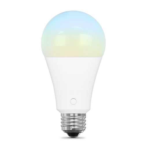 Feit Electric 8.8W [60W Equivalent] Adjustable White CCT Selectable 2700K/3000K/3500K/4000K/5000K Rechargeable Battery-Powered LED Bulb With Remote (OM60/5CCTCA/BAT/LEDI)