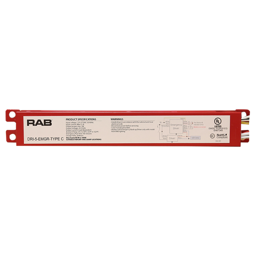 RAB Emergency Type C Driver 5W (DRI-5-EMGR-TYPE C)