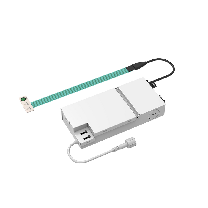 RAB 2-In-1 LED Emergency Backup Remote Driver Field Adjustable 9W/12W/15W 2700K/3000K/3500K/4000K/5000K 30-36Vdc (DRI-EMB-15S-LV)