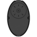 RAB Teardrop Mini Wall Pack 15W CCT Selectable 3000K/4000K/5000K 80 CRI 120-277V Bronze Battery Backup (DROP/E)