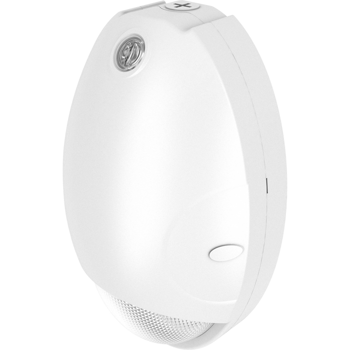 RAB Teardrop Mini Wall Pack 15W CCT Selectable 3000K/4000K/5000K 80 CRI 120-277V White Battery Backup (DROPW/E)