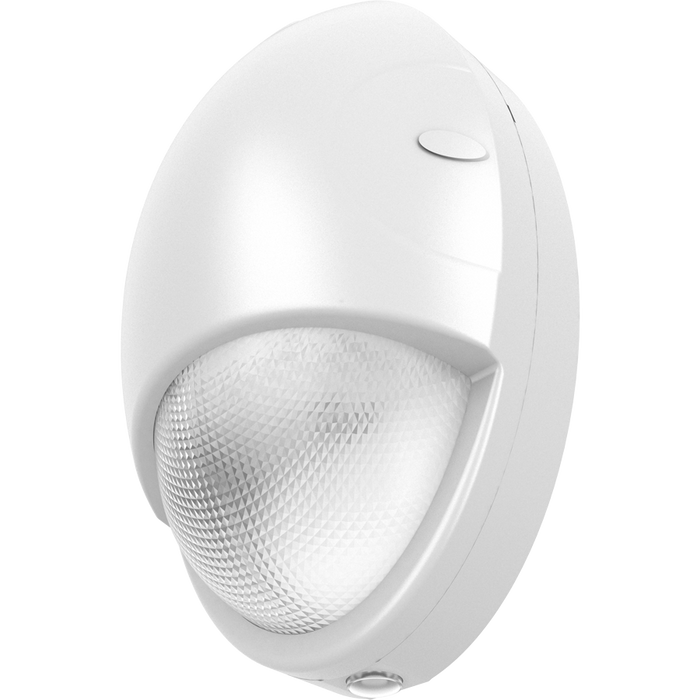 RAB Teardrop Mini Wall Pack 15W CCT Selectable 3000K/4000K/5000K 80 CRI 120-277V White Battery Backup (DROPW/E)