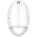 RAB Teardrop Mini Wall Pack 15W CCT Selectable 3000K/4000K/5000K 80 CRI 120-277V White Battery Backup (DROPW/E)