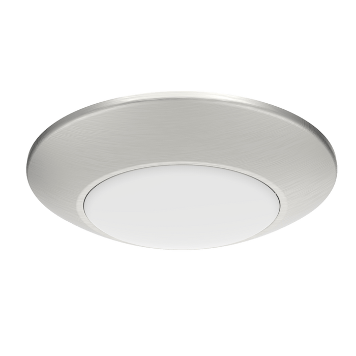 RAB Economy Disk 4 Inch 12W 90 CRI Round 4000K 700Lm 120 Smooth Brushed Nickel (DSK34-4R12940120BNS)