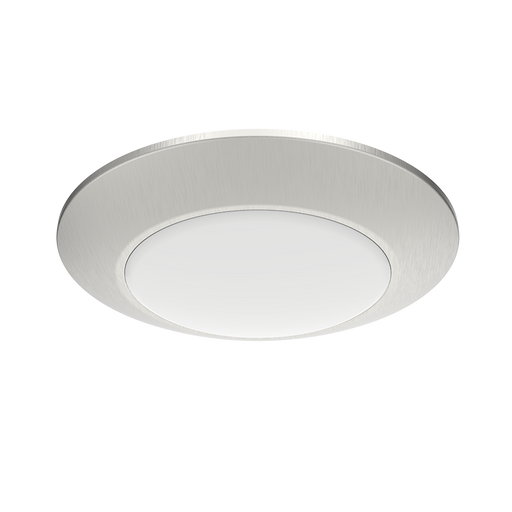 RAB Economy Disk 6 Inch 16W 90 CRI Round 4000K 1200Lm 120 Brushed Nickel (DSK34-6R16940120BNS)