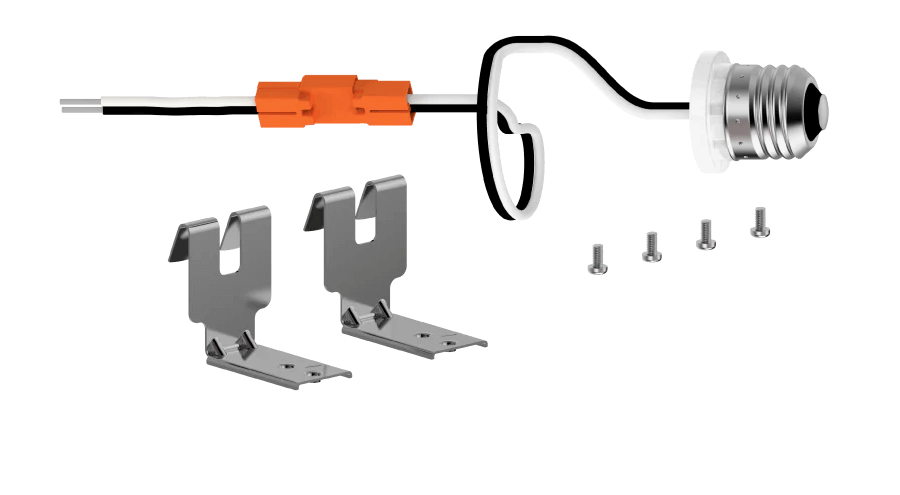 ETI ALSD-4-RETROFIT KIT Altair Series 4 Inch Friction Clips With E26 Adapter (70604101)