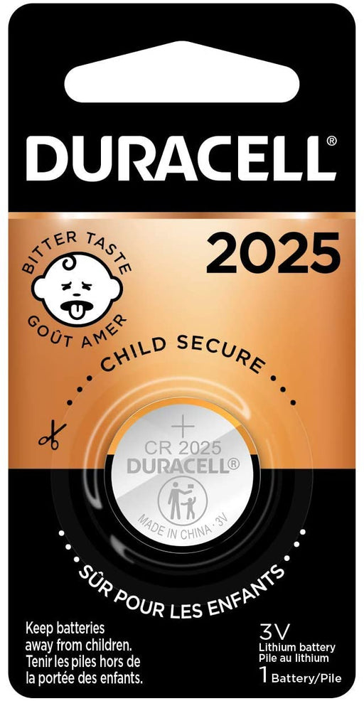 Duracell 4133301200 Security Lithium 3V 1 Pack Blister (DL2025BPK)