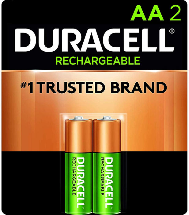 Duracell 4133366153 Duracell Pre-Charged Nickel-Metal Hydride Battery (NiMH) 2 AA Cells (DX1500R2)