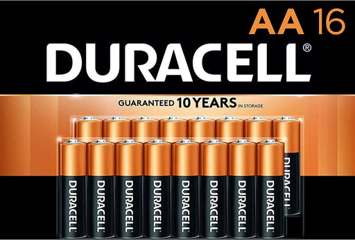 Duracell 4133370464 Coppertop AA 16 Pack Doublewide (MN1500B16)