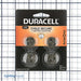 Duracell Lithium Coin Cell Battery 3V 225mAh CR2032 4-Pack (DL2032B4PK)