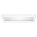 Feit Electric 6 Inch X 2 Foot 12.5W CCT Selectable 3000K/3500K/4000K/5000K/6500K Dimmable Integrated LED Edge-Lit Flat Panel Flush Mount Light (FP0.5X2/6WY/WH)