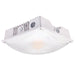 Trace-Lite Slim Die-Cast LED Canopy Wattage/CCT Selectable 40W-60W-75W 3000K-4000K-5000K 80 CRI 120-277Vac Dimming Driver White Finish Sensor (ECX-75-CP-WH-SC)