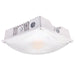 Trace-Lite Slim Die-Cast LED Canopy Wattage/CCT Selectable 20W-30W-40W 3000K-4000K-5000K 80 CRI 120-277Vac Dimming Driver White Finish (ECX-40-CP-WH)