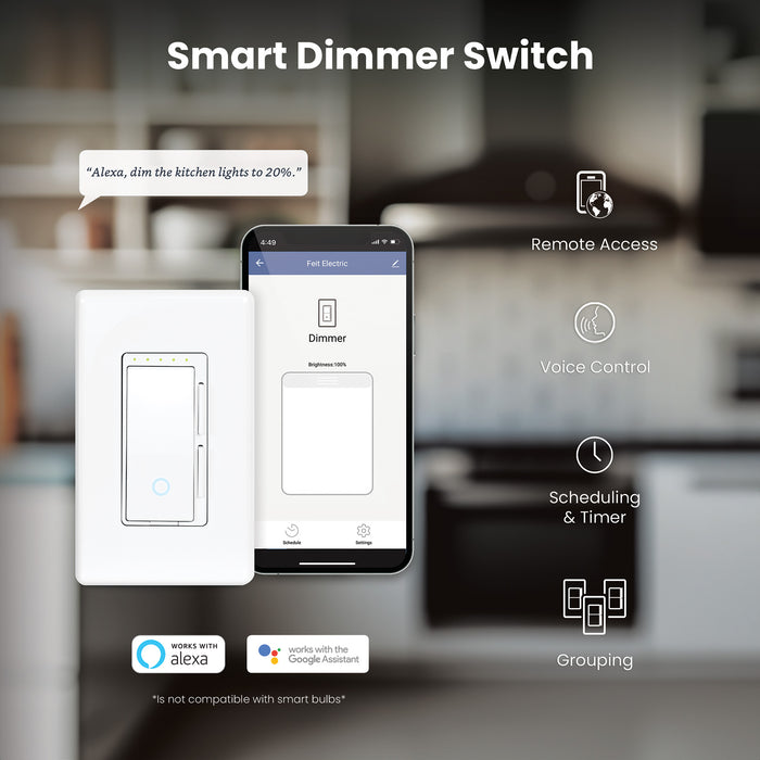 Feit Electric Smart Wi-Fi Dimmer (DIM/WIFI)