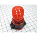 Edwards Signaling 117 Series Low Profile Strobe Shatter Resistant Polycarbonate Fresnel Lens Amber Lens 10 110VDC (117A-EM)