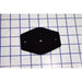 Edwards Signaling 117 Series Low Profile Strobe Shatter Resistant Polycarbonate Fresnel Lens Amber Lens 120VAC (117A-N5)
