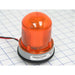 Edwards Signaling 125 Class Flashing Halogen Beacon In A NEMA Type 4X Enclosure Panel Or Conduit Mounting Protective Wire Guard Available Amber (125HALFA24D)
