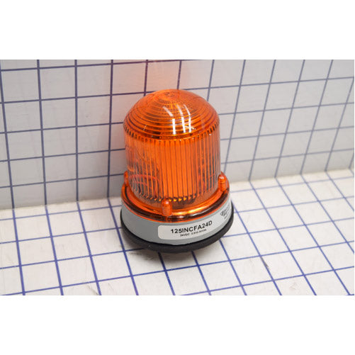 Edwards Signaling 125INCFA24D 125 Class Flashing Incandescent Beacon 