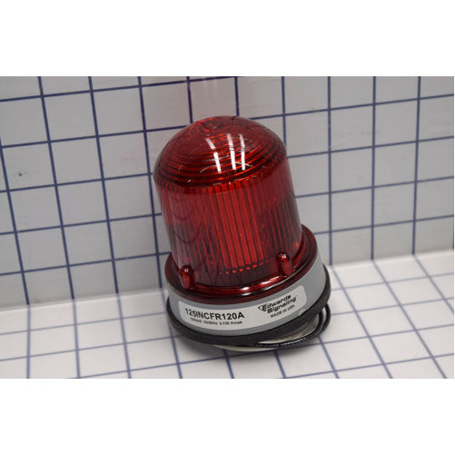 Edwards Signaling 125 Class Flashing Incandescent Beacon In A NEMA Type 4X Enclosure Panel Or Conduit Mounting (125INCFR120A)