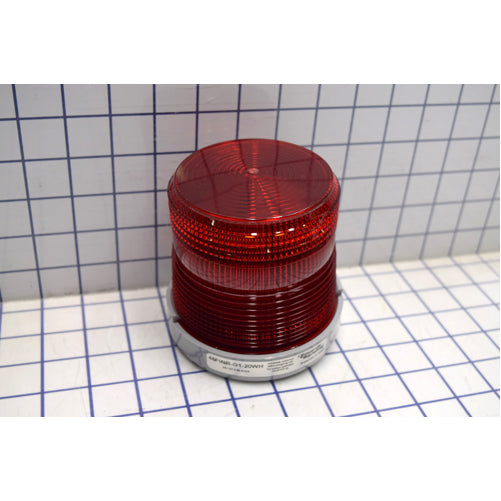 Edwards Signaling 48 Series Flashing Incandescent Beacon Designed For Indoor Or Outdoor Applications (48FINR-G1-20WH)