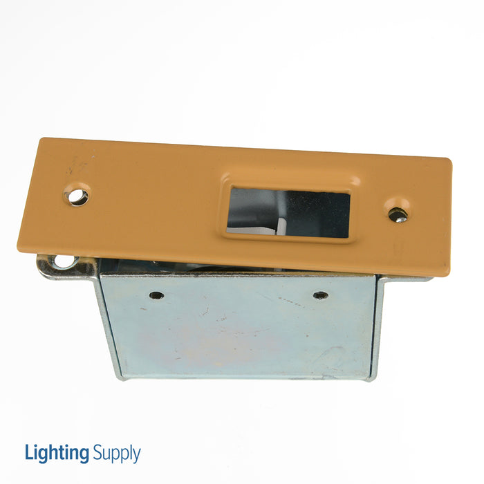Edwards Signaling All-Purpose Electric Door Switch Wired Either Normally Open Or Normally Closed Painted Gold Faceplate (501A-G)