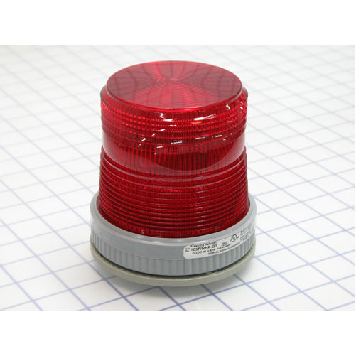 Edwards Signaling Edwards 105 Series Flashing Halogen Beacon Designed For Use In Division 2 Applications Indoor Or Outdoor Use (105FINHR-G1)
