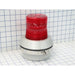 Edwards Signaling Edwards 51 Series Flashing Light With Base Mounted Horn Red 24VDC 1.1A (51R-G1)