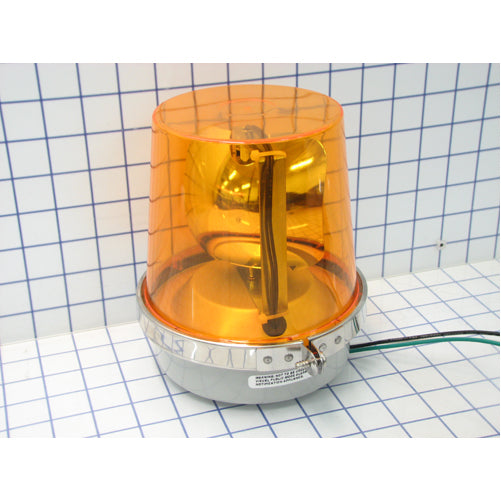 Edwards Signaling Edwards 52 Series Rotating Beacon Indoor/Outdoor Cast Base May Be Mounted Vertically Facing Up Or Down 3 Ways (52A-N5-40WH)