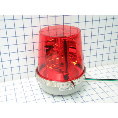 Edwards Signaling Edwards 52 Series Rotating Beacon Indoor/Outdoor Cast Base May Be Mounted Vertically Facing Up Or Down 3 Ways (52R-N5-40WH)