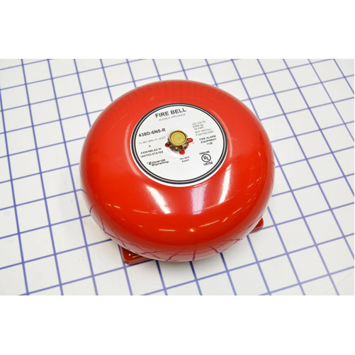 Signaling Bell Edwards Signaling 438D-6N5-R Fire Alarm Bell 6 Inch Vibrating Diode ...