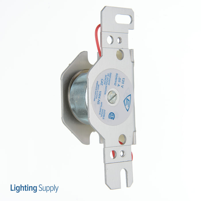 Edwards Signaling Flush Mounted Heavy-Duty Buzzer Provided With Terminals For Flying Leads Connections (1065-N5)