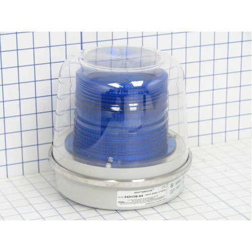 Edwards Signaling Heavy-Duty Strobe Designed For Indoor And Outdoor Applications UL Listed For Use In Division 2 Applications With Clear Dome Cover (94DV2B-N5)