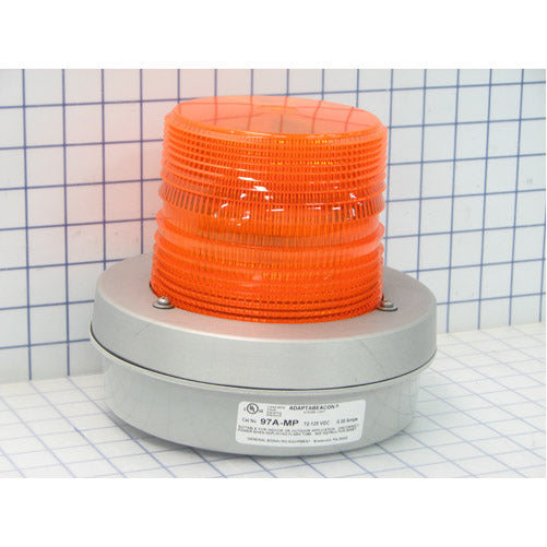 Edwards Signaling Heavy-Duty Strobe Designed For Use In Indoor Or Outdoor Installation May Be Direct Or 3/4 Inch Conduit Mounted On Any Plane (97A-MP)