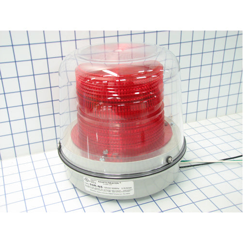 Edwards Signaling Heavy-Duty Strobe Indoor Outdoor May Be Direct Or 3/4 Inch Conduit Mounted On Any Plane With Clear Dome Cover (94R-N5)