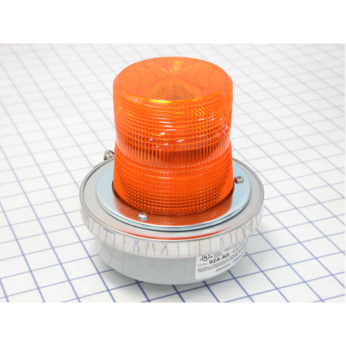 Edwards Signaling Light Duty Strobe Indoor Outdoor May Be Direct 1/2 Inch Conduit Mounted Or Box Mounted On A 4 Inch Octagon Box (92A-N5)